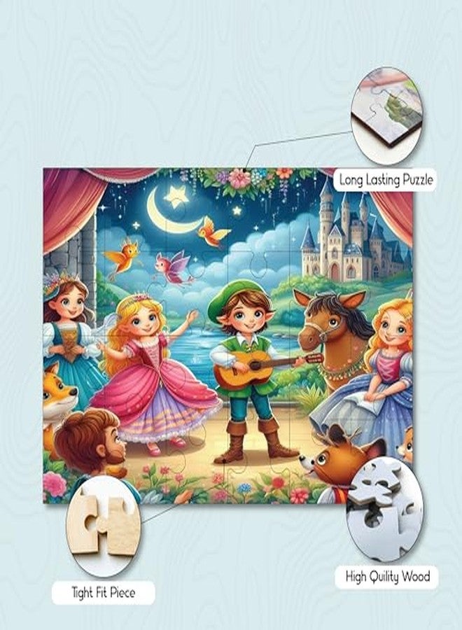 Khilonewale Kids Jigsaw Puzzle 8x12 Inch for Ages 3+ - Colorful Story Scene Brain Game, Educational Quiet Time Activity, Cardboard Puzzle for Boys and Girls, Gift‑Ready Family Toy Set (Fairy Tale Party) - Image 5